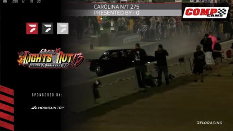 Carlton Thompson Hits the Wall in Carolina No Time at Lights Out 13