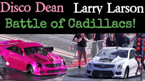 Disco Dean vs Larry Larson Boosted Cadillac Battle!