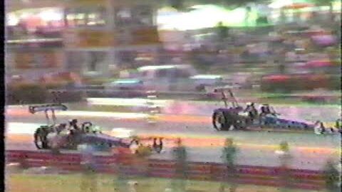 Gary Ormsby vs RayStutz 1983 NHRA U.S. Nationals Round 1 Qualifying Top Fuel
