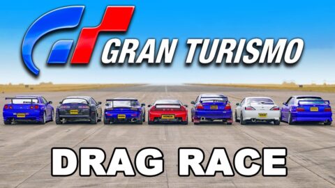 Gran Turismo DRAG RACE... In real life!