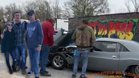 JJ's arm drop 2022 | Visitors to the booth at Battlefield Dragstrip | Ep 380