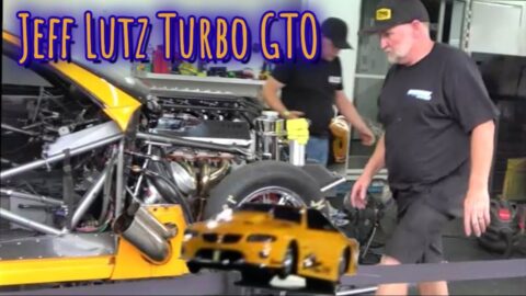 Jeff Lutz Twin Turbo GTO in Arizona!!
