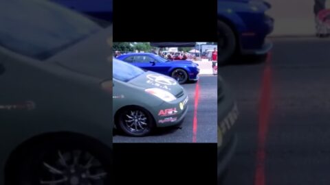 Prius Vs Hellcat ???? #shorts #cars