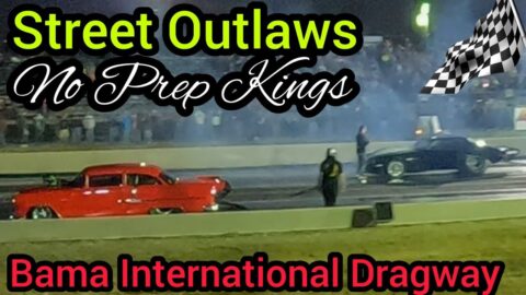 Street Outlaws Muscle Cars, No Prep Kings 2022 Alabama International Dragway