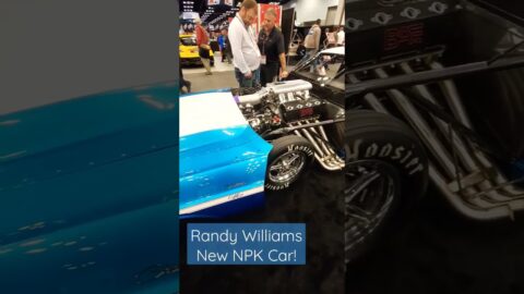 Street Outlaws Randy Willams New No Prep Kings car at PRI ##shortsmaschallenge #shortsmas #PRI #NPK