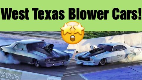 Texas Blown Camaros Making Noise!