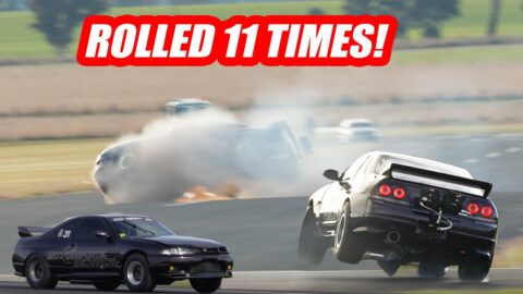 The Worst and Craziest GT-R Crash We Have Ever Seen!  And he Walked Away! - The Full Story