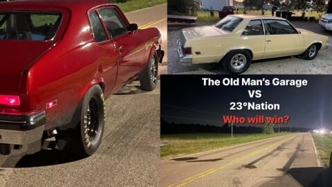 We get into a little grudge race with @The Old Man’s Garage!