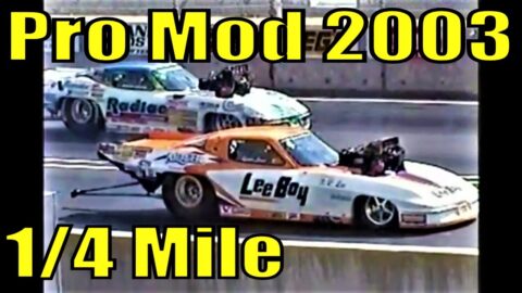 1/4 Mile IHRA 2003 World Finals Rockingham Dragway  Hooters Pro Mod Drag Racing Part 3 Of 8