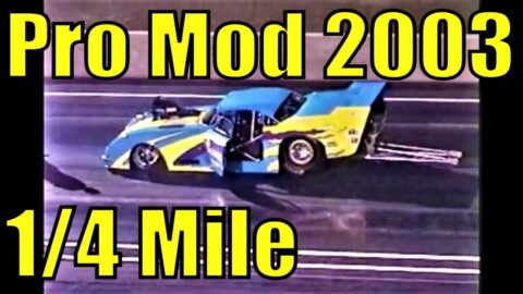1/4 Mile IHRA 2003 World Finals Rockingham Dragway  Hooters Pro Mod Drag Racing Part 4 Of 8