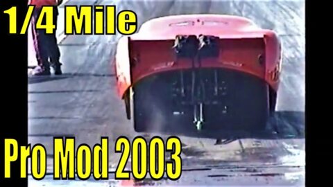 1/4 Mile IHRA 2003 World Finals Rockingham Dragway  Hooters Pro Mod Drag Racing Part 5 Of 8