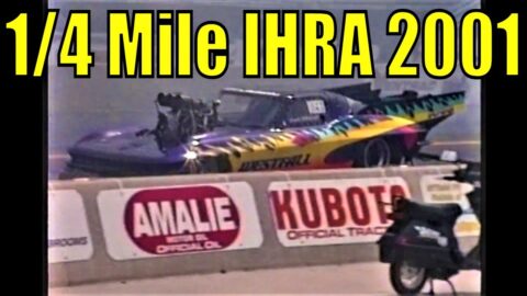 1/4 Mile IHRA 2001 World Nat. Norwalk Pro Stock, Pro Mod Blower / Drag Racing Part 5 Of 9