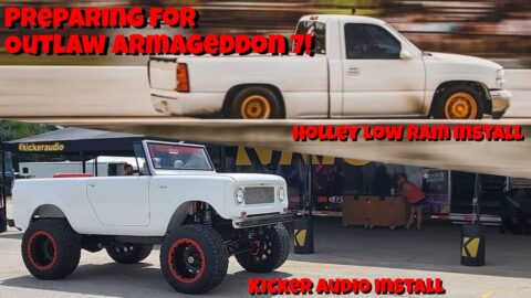 Getting ShopTruck and The Scout Ready To Attend Outlaw Armageddon 2021!