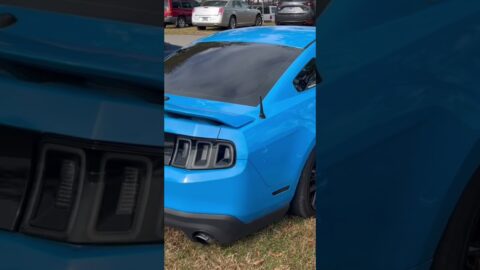Grabber Blue Mustang Done RIGHT! 🔥🔥🔥#1320video #dragracing #cleetusmcfarland #adamlz
