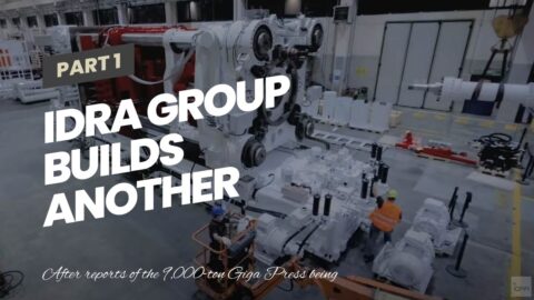 IDRA Group Builds Another 9,000-Ton Giga Press, Will Ship It To Asia