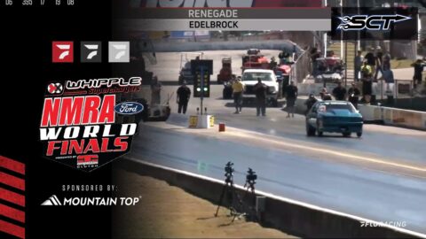 Jimmy Dahl's Wild Wheelie in Renegade at NMRA All-Ford World Finals