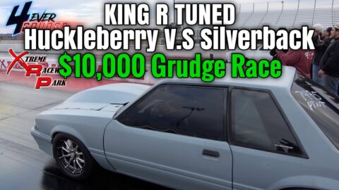 KING R TUNED SILVERBACK MUSTANG VS HUCKLEBERRY S10 | SUNDAY GRUDGE RACE AT XTREME RACEWAY PARK!!