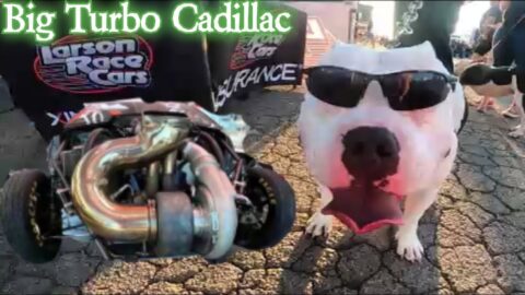 Larry Larson's Big Turbo Cadillac!