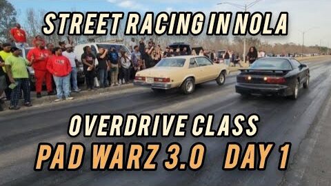 Pad Warz 3.0 Street Racing OVERDRIVE CLASS Small Tire Da Pad 2022 New Orleans Old Man's Garage NOLA