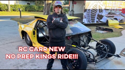 RC CARR  Finally Gets His IROC Z Camaro For Street Outlaws No Prep Kings!