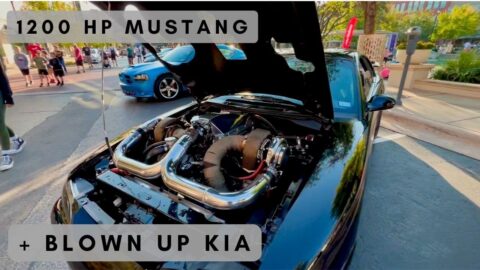 1200HP TX2K Mustang + We Killed A Kia Soul