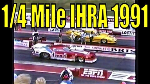 1/4 Mile IHRA 1991 Spring Nat. Bristol TN. Pro Stock, Pro Mod Blower / Nitrous Drag Racing Part 4Of4