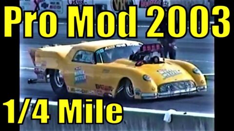 1/4 Mile IHRA 2003 World Finals Rockingham Dragway  Hooters Pro Mod Drag Racing Part 1 Of 8