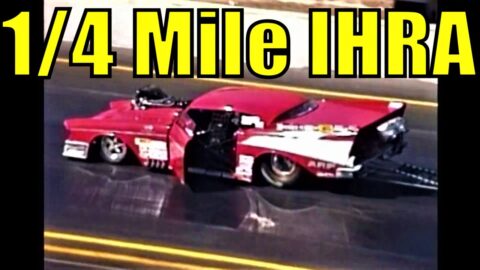 1/4 Mile IHRA 2002 Spring, Nat. Pro Mod Blower / Nitrous Drag Racing Action Part 5 Of 6