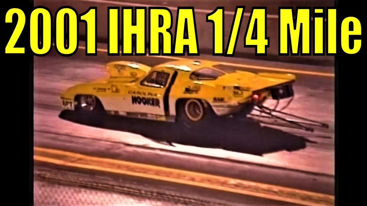 2001 IHRA 1/4 Mile Fall Nationals Rockingham Dragway Heads Up Drag Racing Action Part 2 of 4