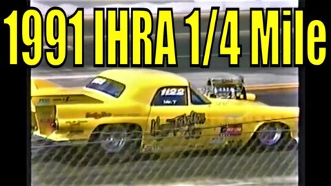1991 IHRA 1/4 Mile Winter Nationals Darlington Dragway Heads Up Drag Racing Action Part 3 of 3