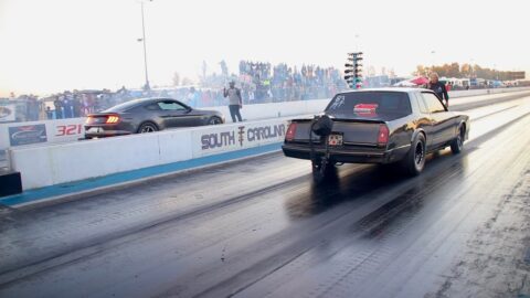 2 OF THE BADDEST GBODYS IN GRUDGE RACING AND A MEAN MUSTANG GRUDGE RACE WENT DOWN
