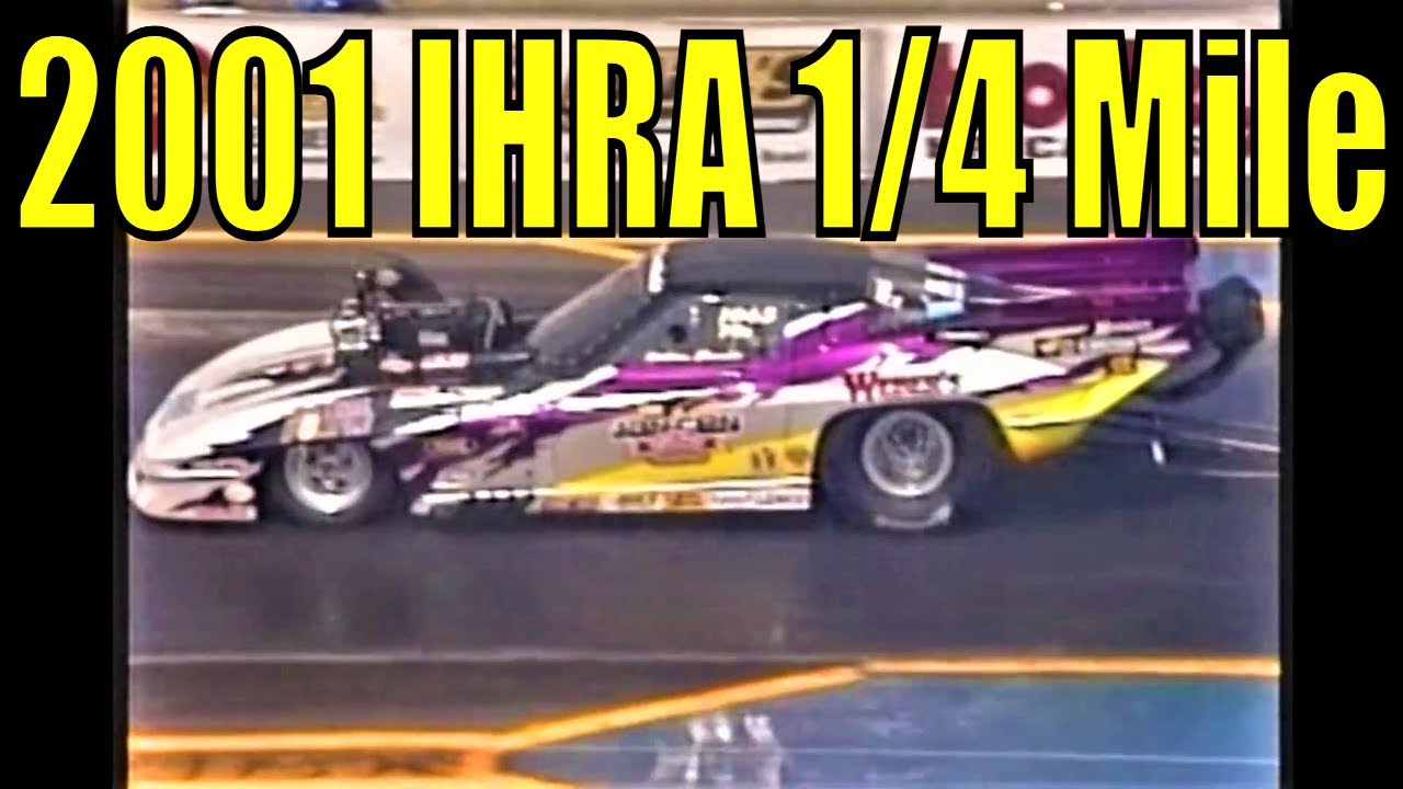 2001 IHRA 1/4 Mile Fall Nationals Rockingham Dragway Heads Up Drag Racing Action Part 1 of 4