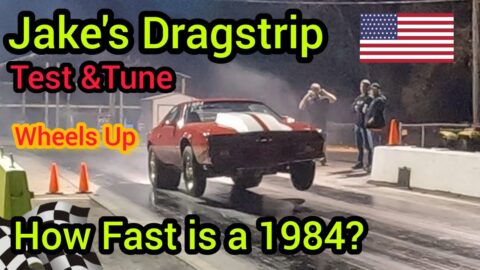 Camaro 1984, Wheels Up, Drag Racing, Jakes Drag Strip Street Outlaws