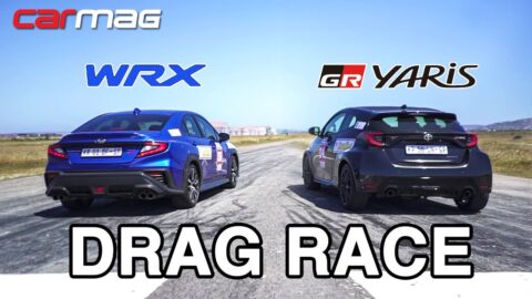 DRAG RACE: Subaru WRX CVT vs Toyota GR Yaris