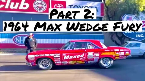 Darcy Clarke Part 2: 1964 Plymouth Fury Max Wedge NHRA Drag Racing Stock Eliminator A/SA Interview