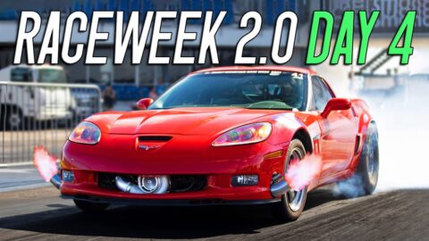 FASTEST stick car EVER on a Drag & Drive, LIVING in Racecar Trailer + MORE! | Race Week 2.0 Day 4