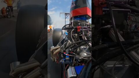 GoPro Max Ridealong During Q2 of Top Dragster at the 2021 PDRA Nationals at GALOT #shorts