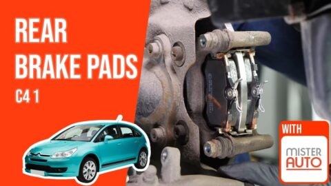 How to replace the rear brake pads C4 1 🚗