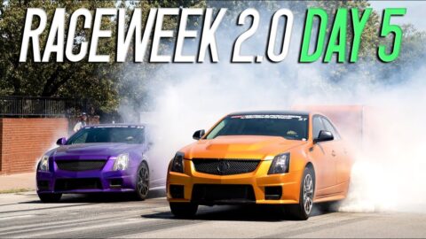 LUXURY Trailer Burnouts - Cadillacs THROW DOWN! | Race Week 2.0 Day 5