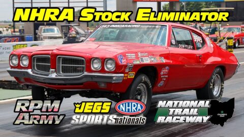 NHRA Stock Eliminator Drag Racing JEGS SPORTSNationals National Trail Raceway
