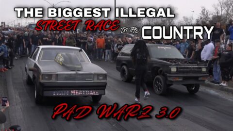 The Biggest Illegal Street Race in The Country! PAD WARZ 3.0