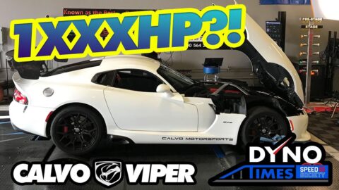 The Calvo Twin Turbo Viper Claims 1700 HP and Hits Our Dyno - Time to find out! | DYNO TIMES