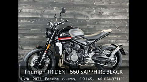 Triumph TRIDENT 660 SAPPHIRE BLACK