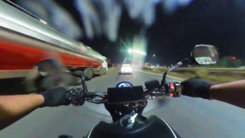 Triumph Trident 660 | Highway Night Run Part 2