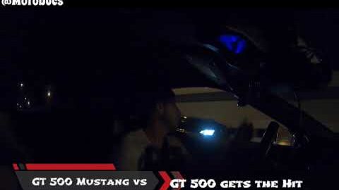 Twin Turbo C6 Zo6 vs GT500 Mustang #shorts #corvette #1320video #mustang #gt500 #z06