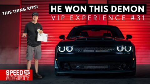 VIP Experience #31 900hp Dodge Demon + $20K Cash! / Speed Society