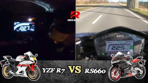 Yamaha YZF R7 🆚️ Aprilia RS 660 | Stock Top Speed & Acceleration Attempt 🔥🔥
