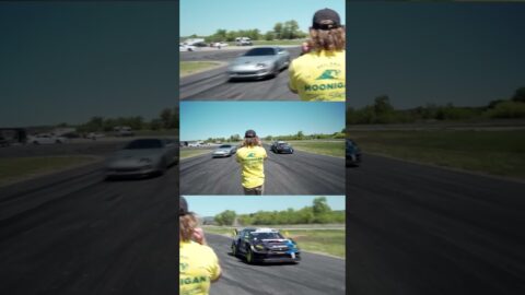 10,000 RPM Supra vs Travis Pastrana’s Gymkhana 2020 Subaru WRX STi #dragracing #noprep #shorts