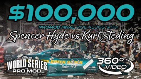 $100,000 PROMOD FINAL 360º VR Ride-Along with Spencer Hyde AND Kurt Steding
