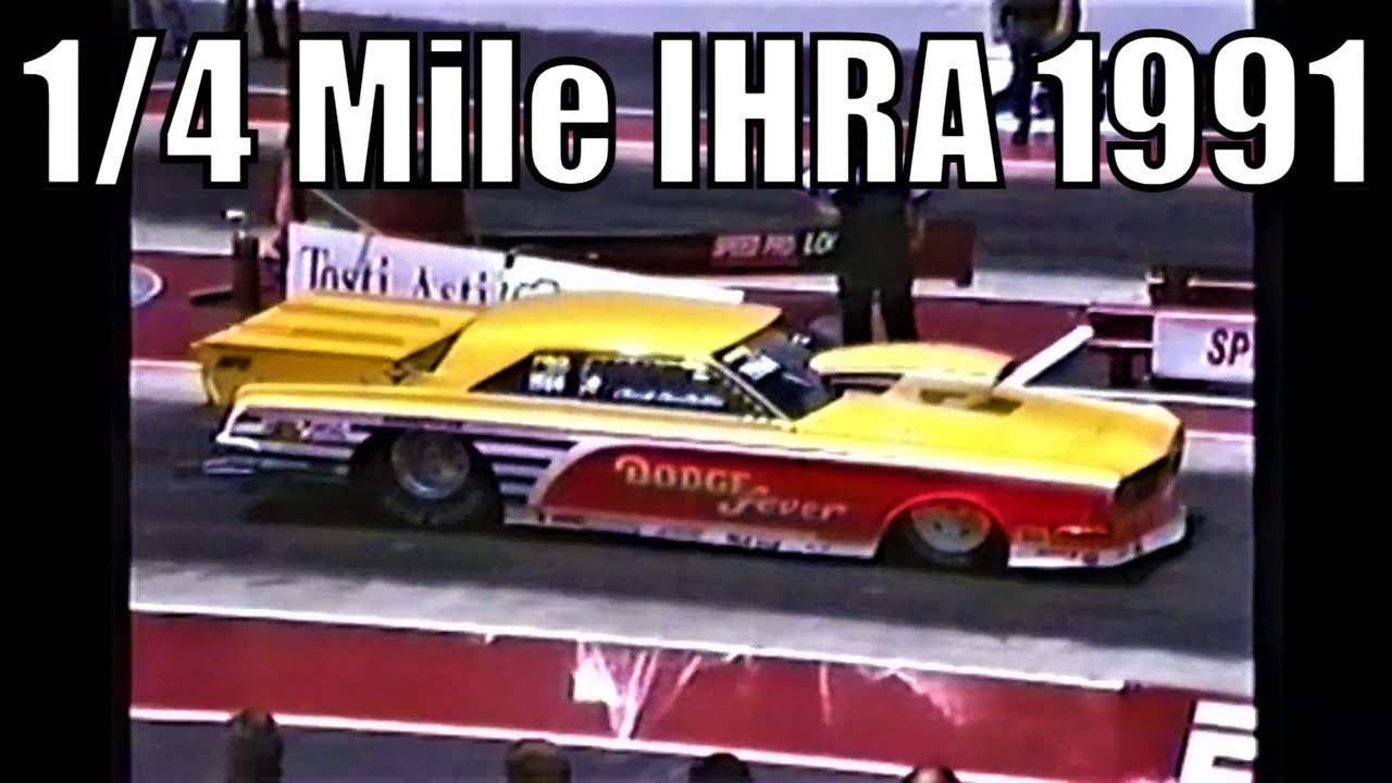 1/4 Mile IHRA 1991 Spring Nat. Bristol TN. Pro Stock, Pro Mod Blower / Nitrous Drag Racing Part 2Of4